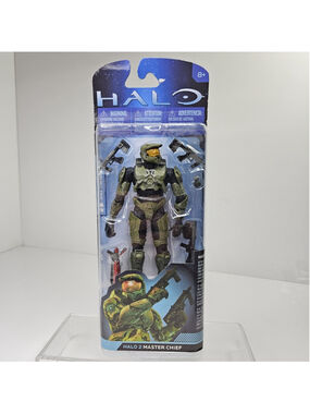 SEALED McFarlane Toys Halo 2 Master Chief Action Figure 2014 Xbox 343 Industries
